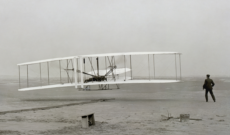 First Flight, December 17, 1903.